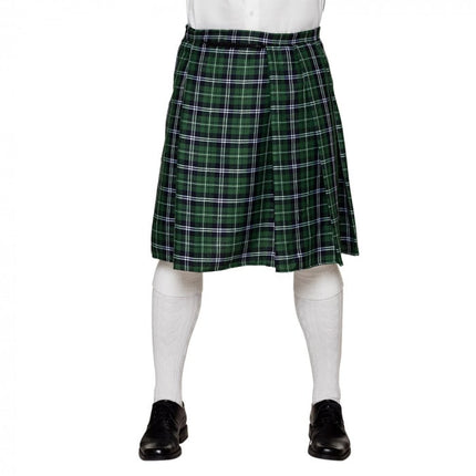 Feestbazaar Schotse groene kilt