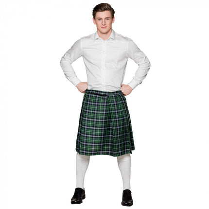 Feestbazaar Schotse groene kilt