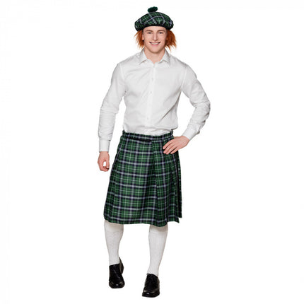 Feestbazaar Schotse groene kilt