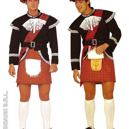 Feestbazaar Schotse kilt met suprise
