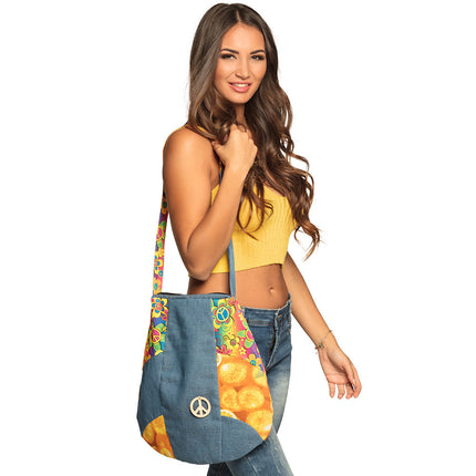 Feestbazaar Schoudertas Hippie (40x40cm)