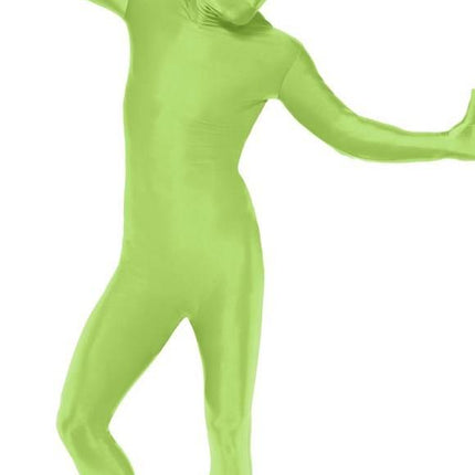 Feestbazaar Second skin pak groen