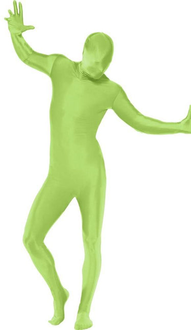 Feestbazaar Second skin pak groen