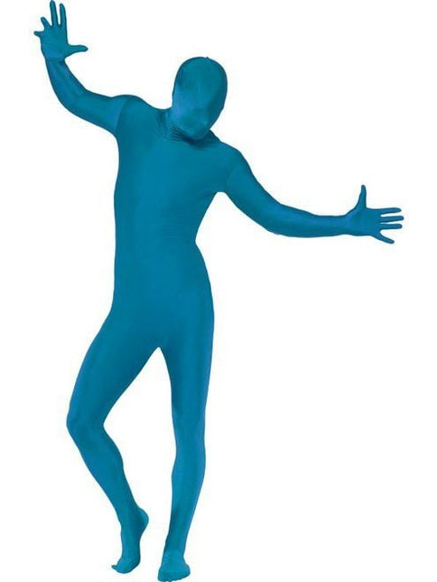 Feestbazaar Second skin suit blauw