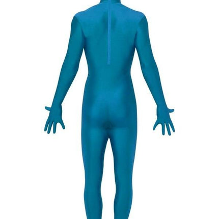Feestbazaar Second skin suit blauw