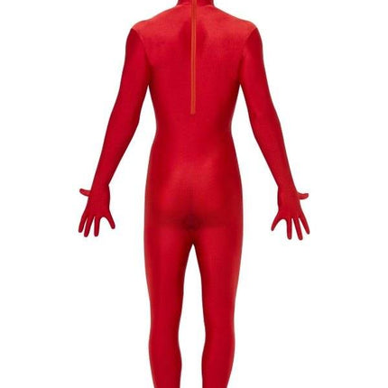 Feestbazaar Second skin suit rood