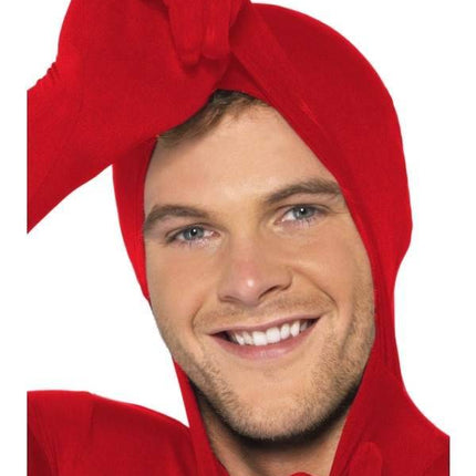 Feestbazaar Second skin suit rood
