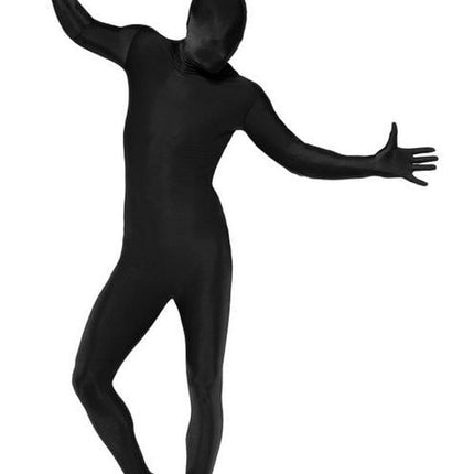 Feestbazaar Second skin suit zwart