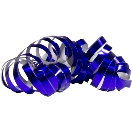 Feestbazaar Serpentines Metallic Blauw