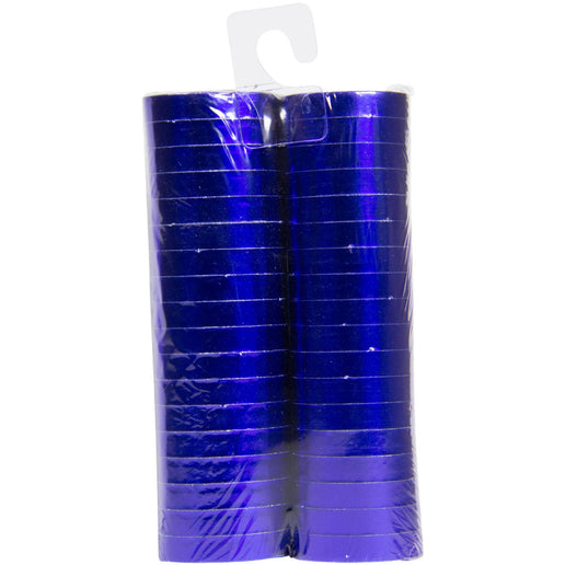 Feestbazaar Serpentines Metallic Blauw