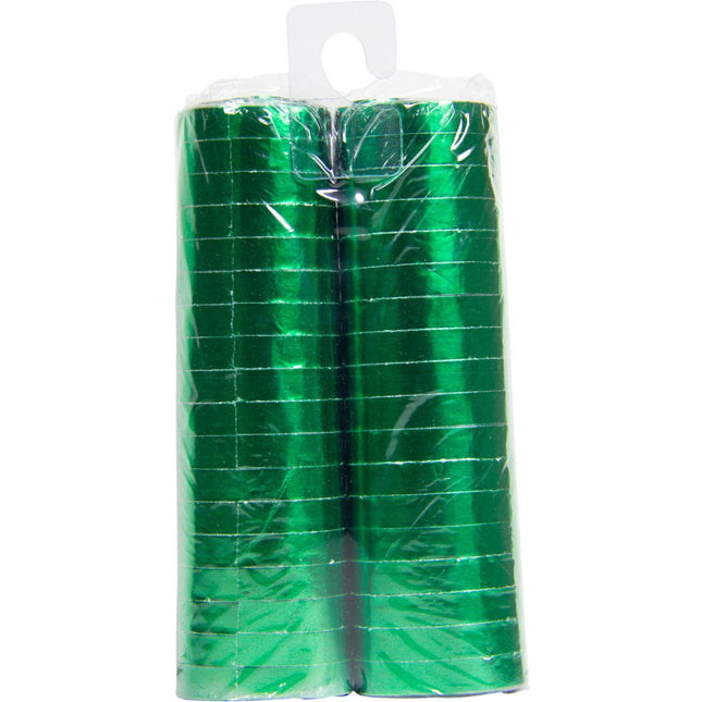 Feestbazaar Serpentines Metallic Groen