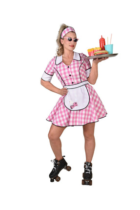 Feestbazaar Serveerster Jurk Dames premium