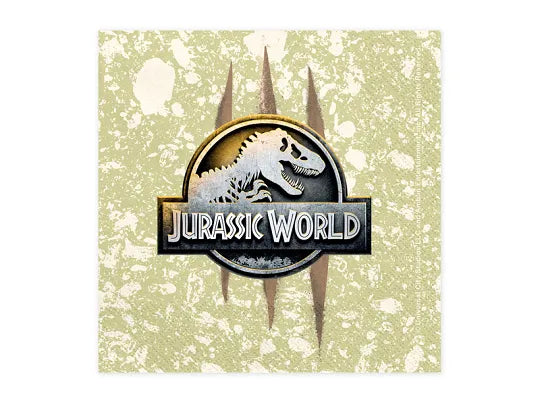 Feestbazaar Servetjes Jurassic World (20st)