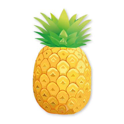 Feestbazaar Servetten Ananas (20st)