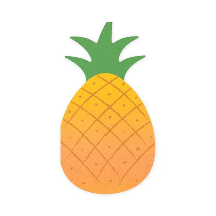 Feestbazaar Servetten Ananas Tropisch (20st)
