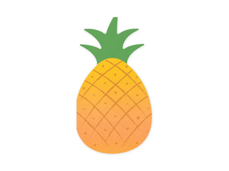 Feestbazaar Servetten Ananas Tropisch (20st)