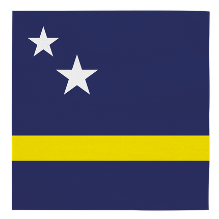 Feestbazaar Servetten Curacao (20st)