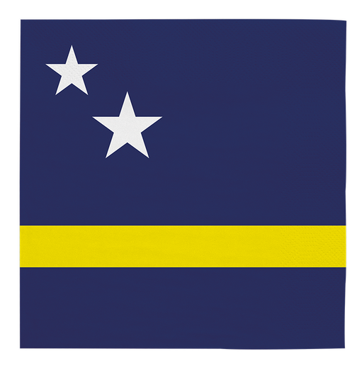 Feestbazaar Servetten Curacao (20st)