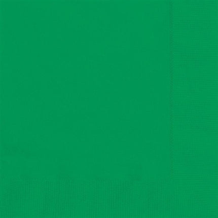 Feestbazaar Servetten Emerald Groen - 20 Stuks