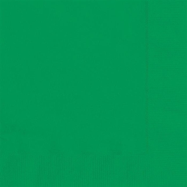Feestbazaar Servetten Emerald Groen - 20 Stuks