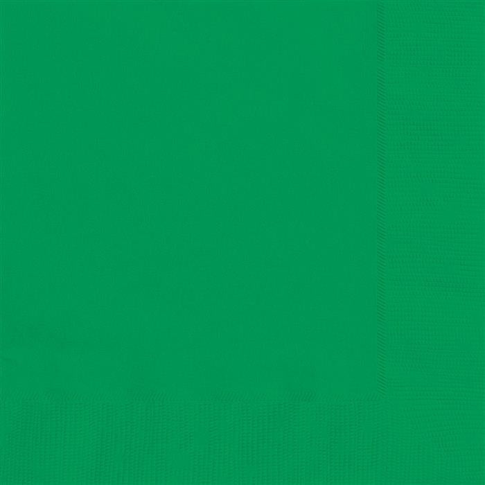 Feestbazaar Servetten Emerald Groen - 20 Stuks