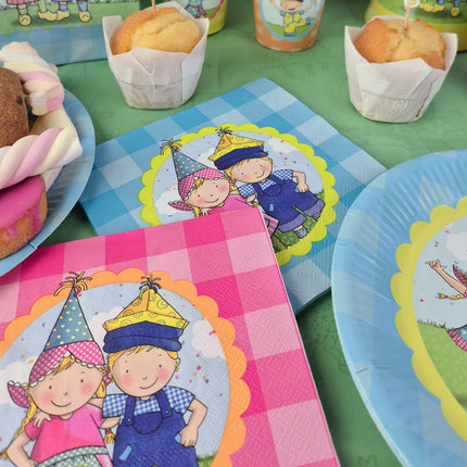 Feestbazaar Servetten Fien & Teun (20st)