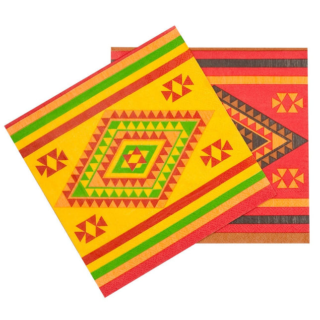 Feestbazaar Servetten Fiesta Mexico (20st)