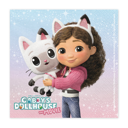 Feestbazaar Servetten Gabby's Dollhouse 33x33cm (20st)