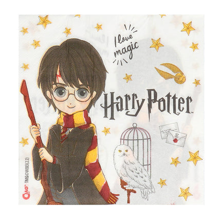 Feestbazaar Servetten Harry Potter I Love Magic (20st)