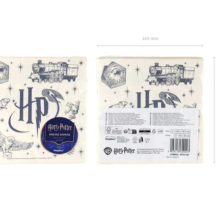 Feestbazaar Servetten Harry Potter Magische Illustraties (20st)
