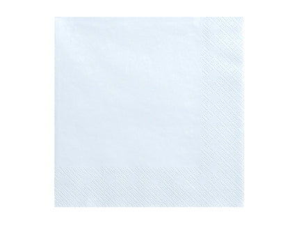 Feestbazaar Servetten Licht Sky Blue (20st)