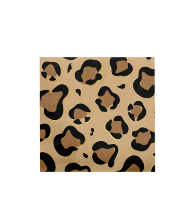 Feestbazaar Servetten Luipaard Print 33x33cm (16st)