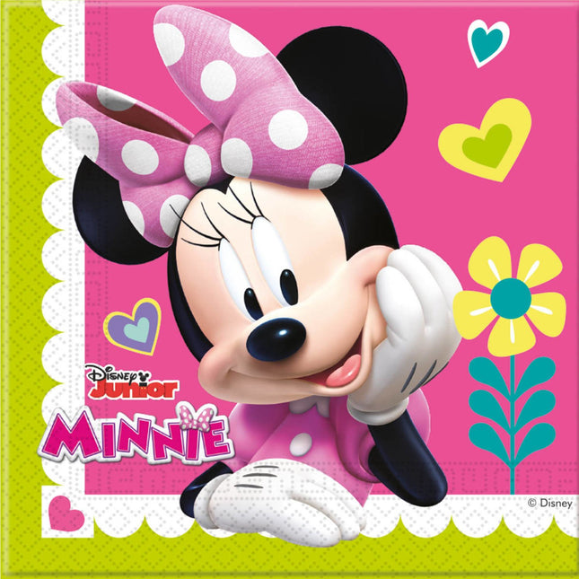 Feestbazaar Servetten Minnie Mouse Party - 20 Stuks