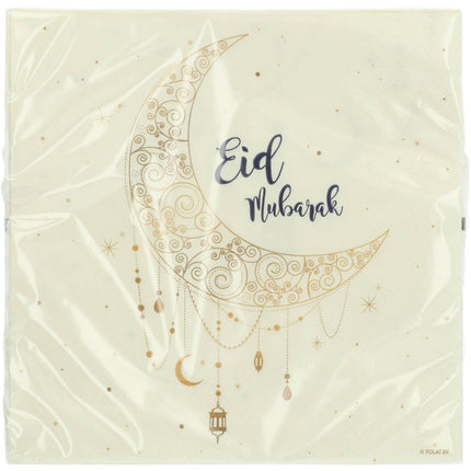 Feestbazaar Servetten Ramadan Créme (20st)
