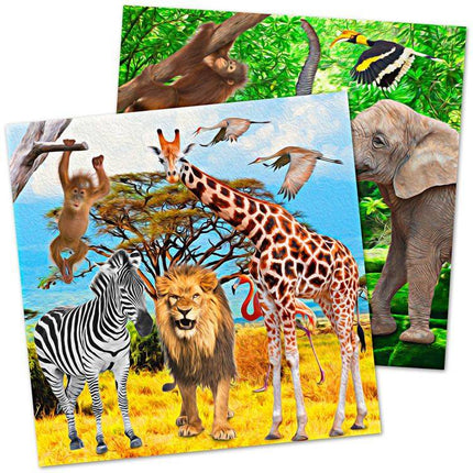 Feestbazaar Servetten Safari Party 20 Stuks