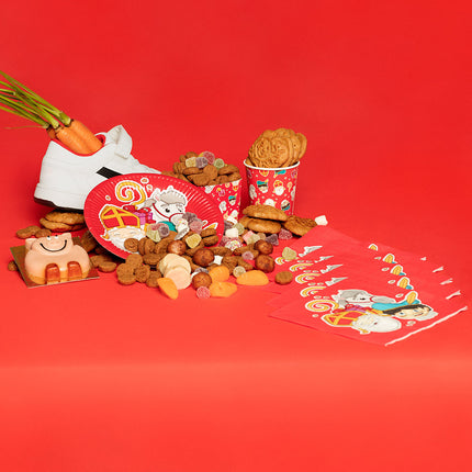 Feestbazaar Servetten Sinterklaas (12 st)