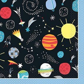 Feestbazaar Servetten Space Ruimte (16st)