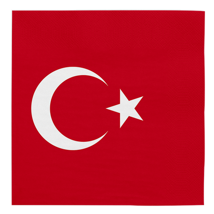 Feestbazaar Servetten Turkije (20st)