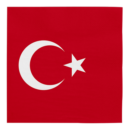 Feestbazaar Servetten Turkije (20st)