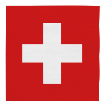 Feestbazaar Servetten Zwitserland (20st)