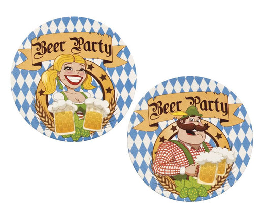 Feestbazaar Set 10 Bierviltjes 'Beer Party'