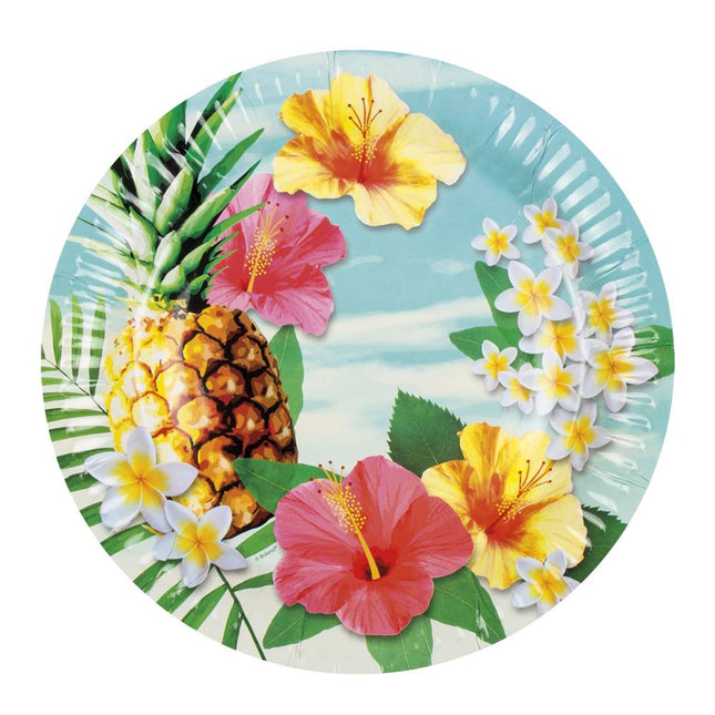 Feestbazaar Set 10 Bordjes Paradise (23 cm)