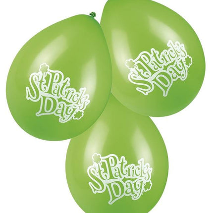 Feestbazaar Set 6 Ballonnen St Patrick's Day
