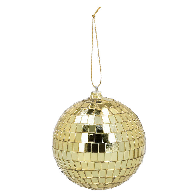 Feestbazaar Set 6 Discoballen Goud (8cm)
