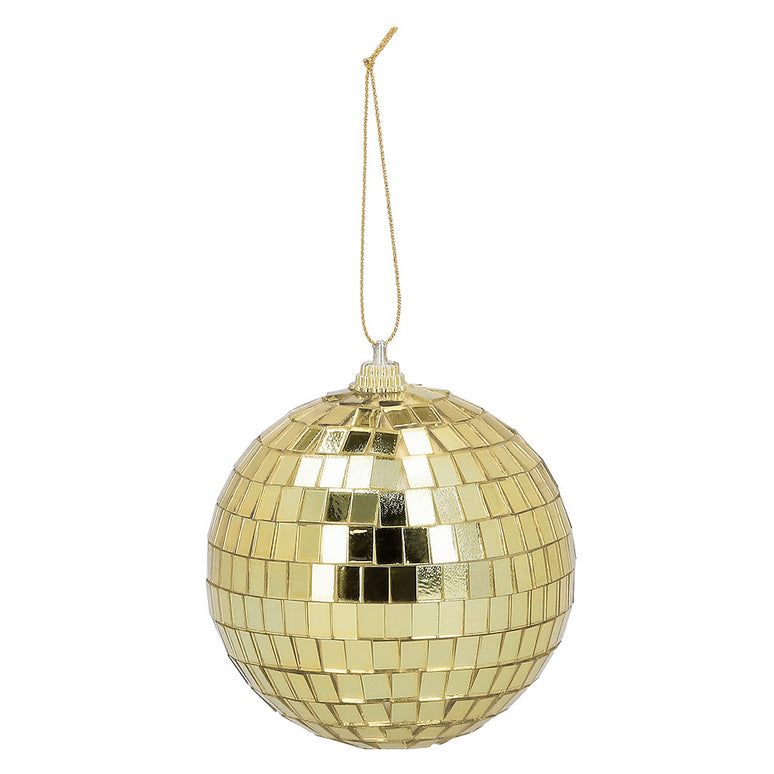 Feestbazaar Set 6 Discoballen Goud (8cm)
