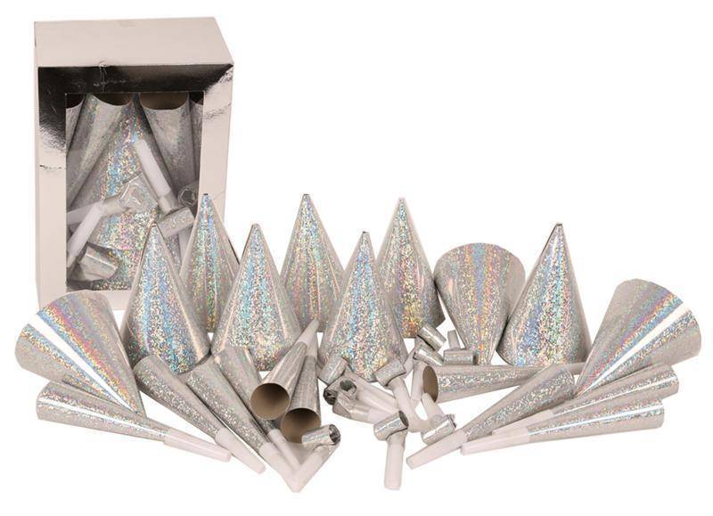 Feestbazaar Set Cottilons laser zilver