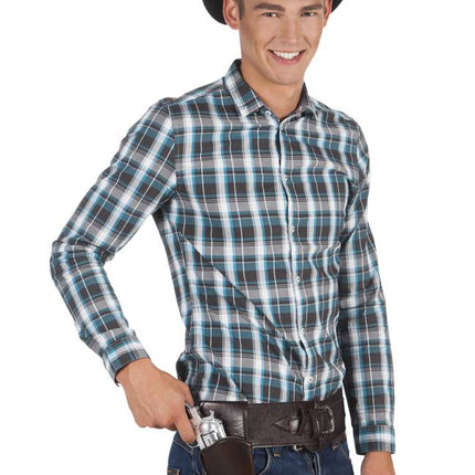 Feestbazaar Set Cowboy holster en riem 110 cm