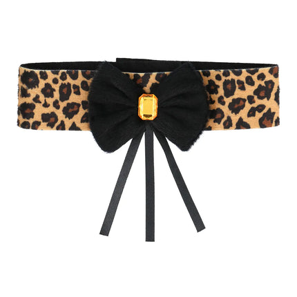Feestbazaar Set Cute Leopard Brown Dames