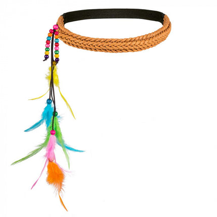 Feestbazaar Set Hippie Regenboog 2-Delig