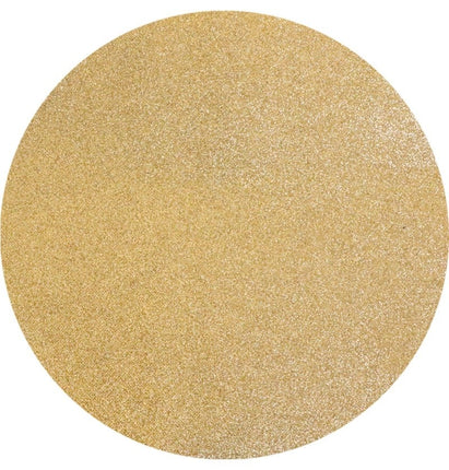 Feestbazaar Set Premium Goud Glitter Placemats 34cm (6st)